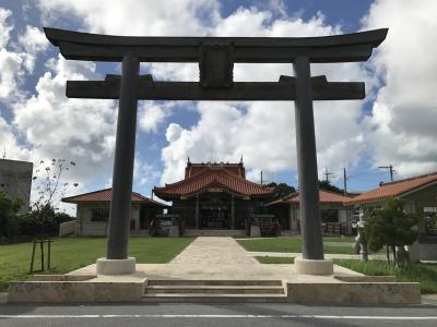 シーサーのいる神社