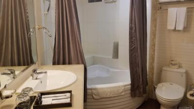 素晴らしいお風呂。水圧も強くシャワー気持ちいい。