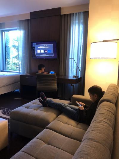 落ち着いた感の部屋