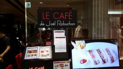 日本橋高島屋の穴場　LE caff de Joel Robushon