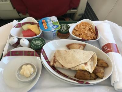 短くても食事が出る