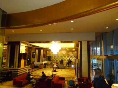 広々としたロビーでした。