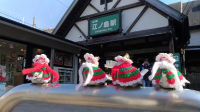 雀がクリスマスバージョン