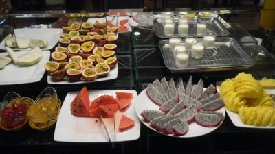 ブッフェ朝食のデザート