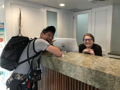 気さくなスタッフさんたち