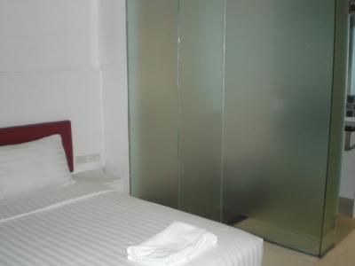 客室の様子です。掃除が行き届いている点は、安心できます。