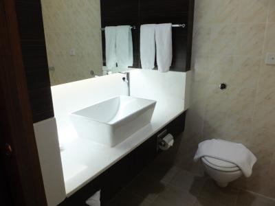 洗面所。広いです。