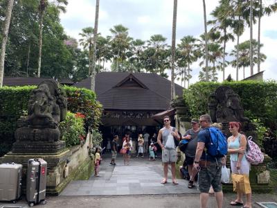 宿泊施設への入口付近