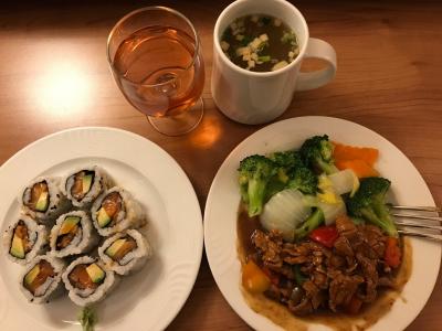 お惣菜をテイクアウトして部屋食で