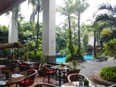 レストランからの眺望です。これだけで、食事が美味しい！