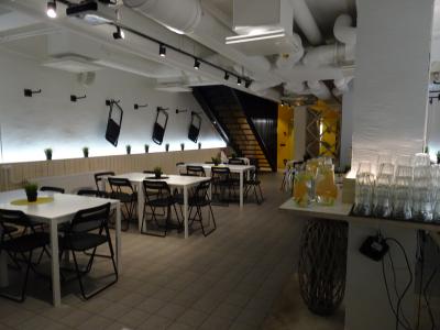 地下にある朝食フロア