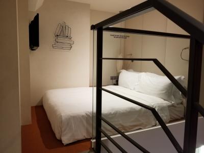 ロフトの上はベッドルーム