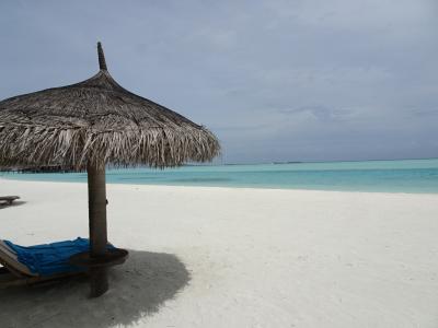 ビーチヴィラ前