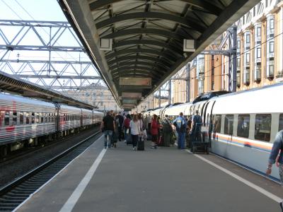 モスクワからの到着駅