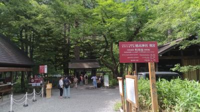 夏は暑日ですが、木陰は涼しい