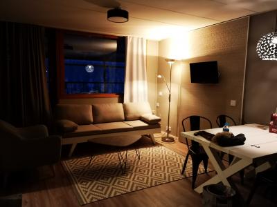 リビング。一人で使うにはもったいない部屋でした