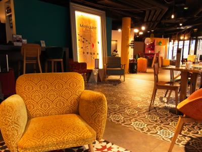 ホテルのレセプション　