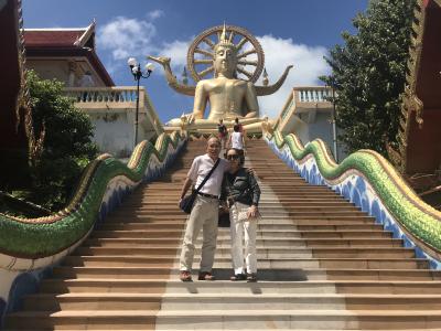 南国サムイで長寿祈願