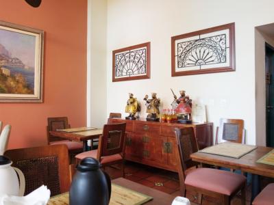 バイーアに関する美術品が飾られています