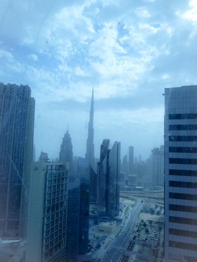 46階の部屋からの眺め