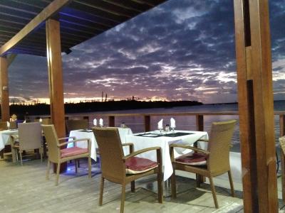 夕日を眺められるレストラン