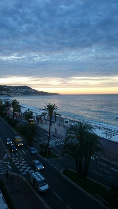 晴れてるとこんな感じ、早朝です。