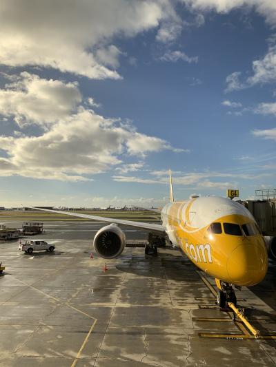 関空発ハワイ行