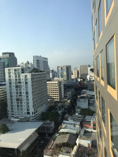 部屋の窓からの景色