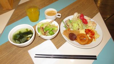 私の食べた朝食バイキング