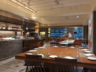 ２階のレストラン