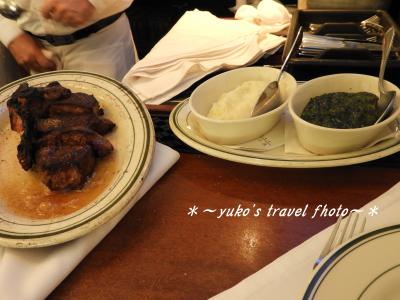 肉はもちろん美味しいですがほうれん草が最高に美味しかった！