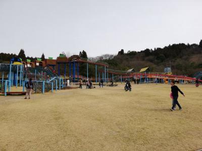 小学生も楽しめる公園。