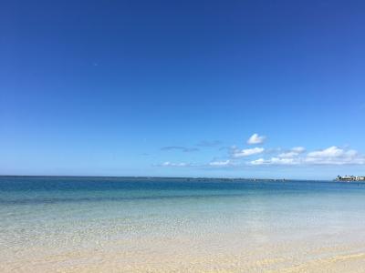 人も少なくて透明度が高い海