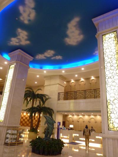 フロントロビーも広く快適だった