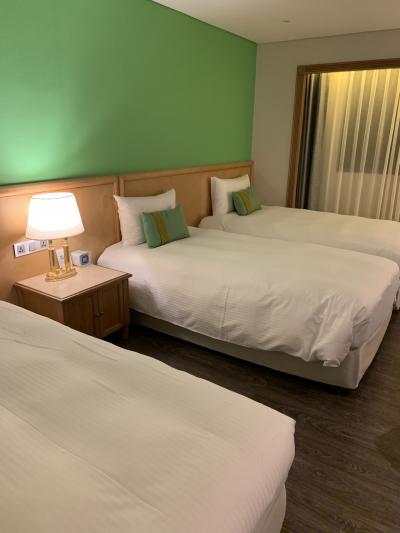 ツインのはずがトリプルベッドルームに