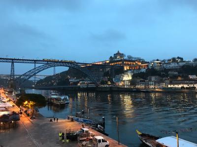 夕方のカイス ダ リベイラ