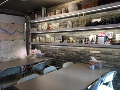 共有スペースも広くはないけれど、清潔でした。