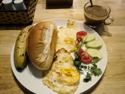 プロモーションで付いた朝食