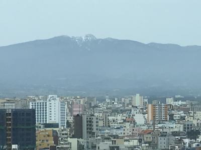 ハルラ山が見える