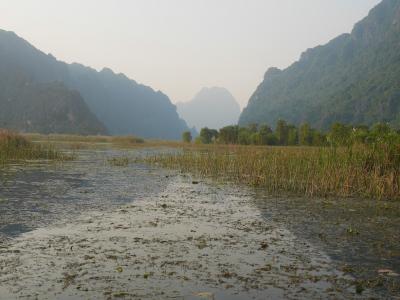 観光客がとっても少なくて、静かな自然が楽しめます。運が良ければ絶滅危惧種のデラクールラングールという、白いトランクスのお猿さんに出会えます。