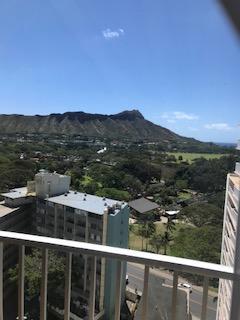 ダイヤモンドヘッドが臨めます