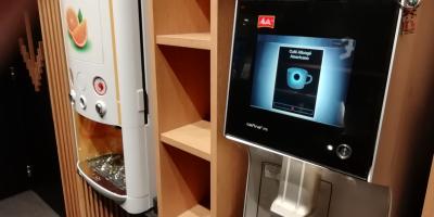 ホテルのコーヒーは美味しかった