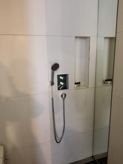 シャワーのみのお部屋でした