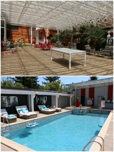 サンルームとプール