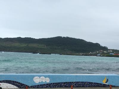 ホテルの前は海で、オーシャンビューの部屋