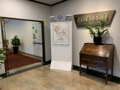 1階のレストラン