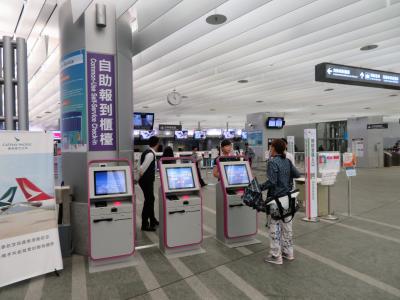 中華航空を台北MRT駅で事前チェックインしてみました