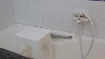 バスタブと可動シャワー