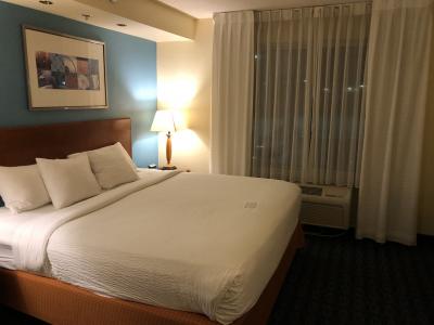 格安の部屋ながらリビングと寝室が分かれた構造