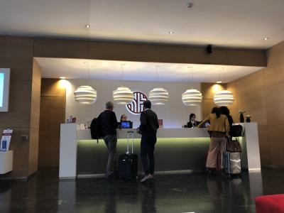 清潔感のあるロビー！対応も抜群！